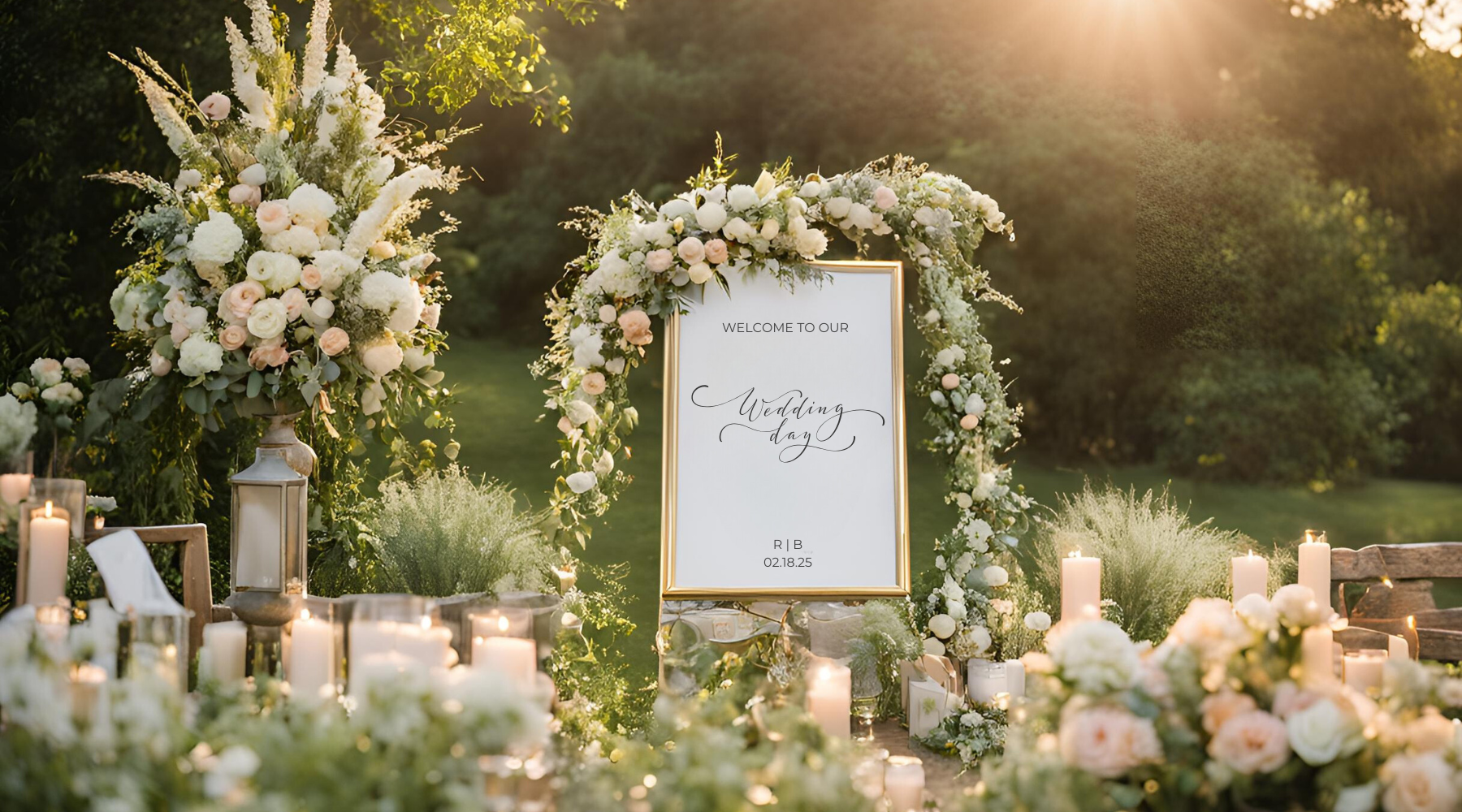 How to Choose the Right Material for Your Wedding Signs