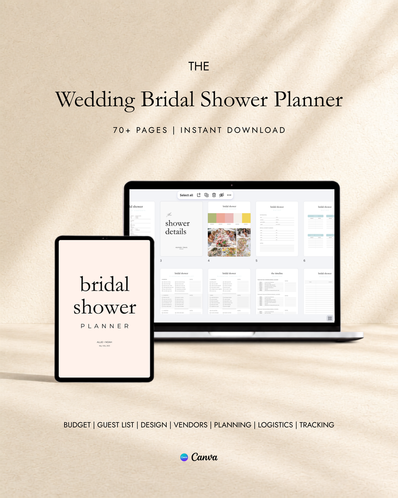 The Bridal Shower Planner