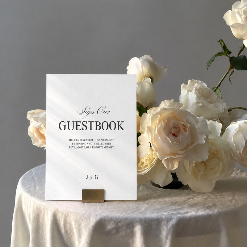 Juliette Guestbook Sign