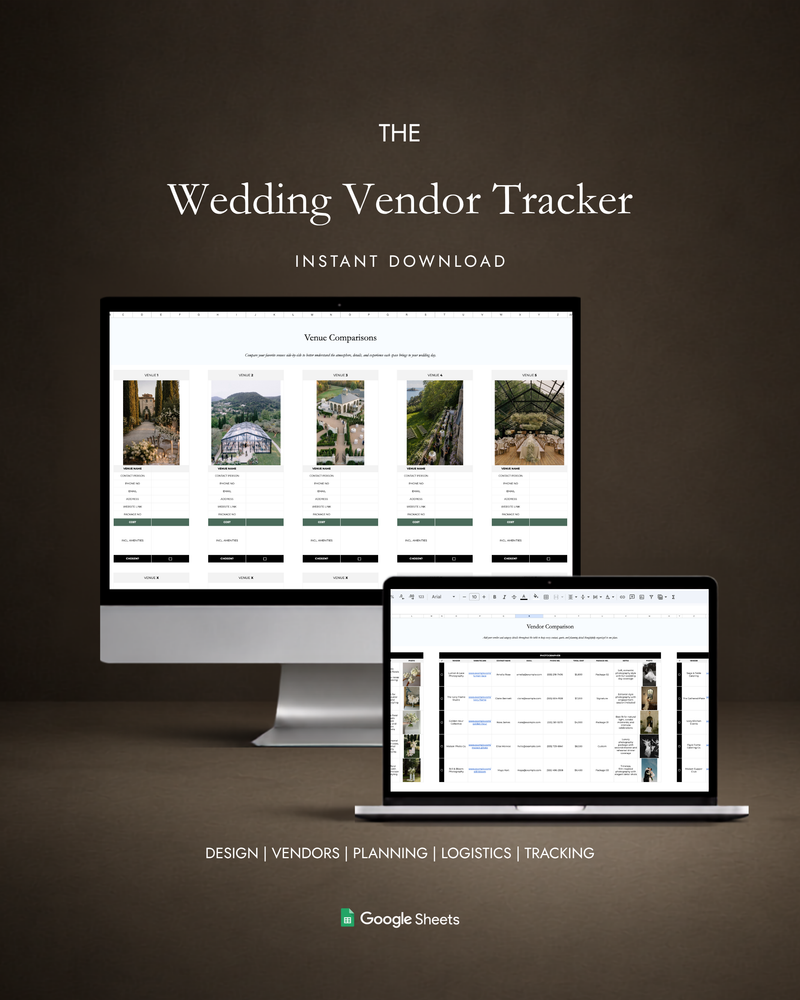 Wedding Vendor Tracker