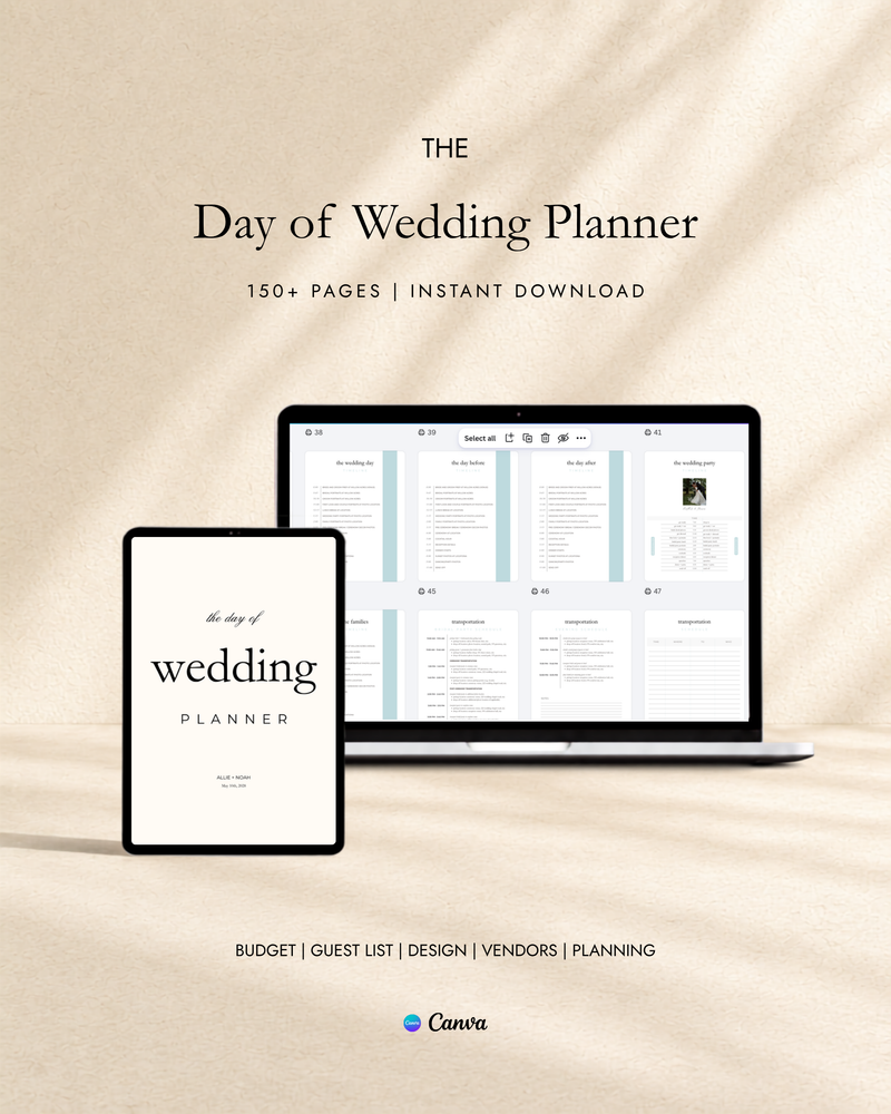 The Day of Wedding Planner