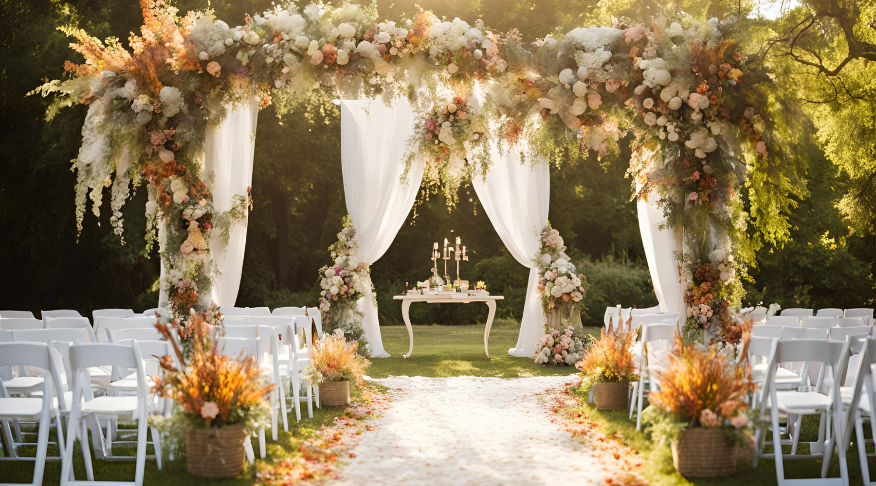 Designing Custom Wedding Signs for Outdoor Weddings