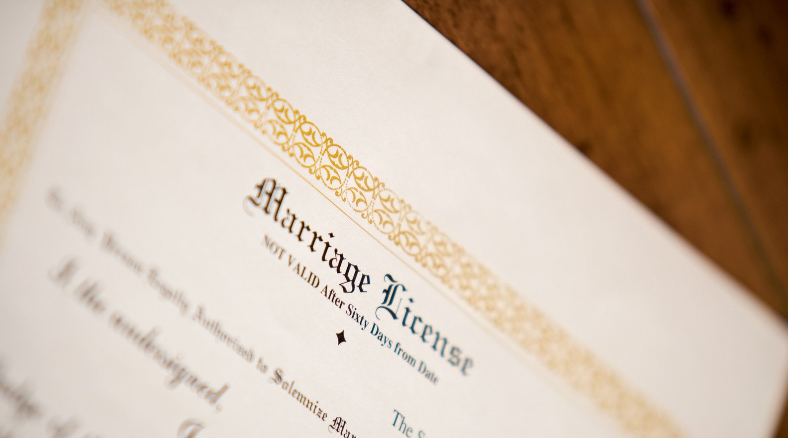 What You Need to Know About Marriage License Requirements