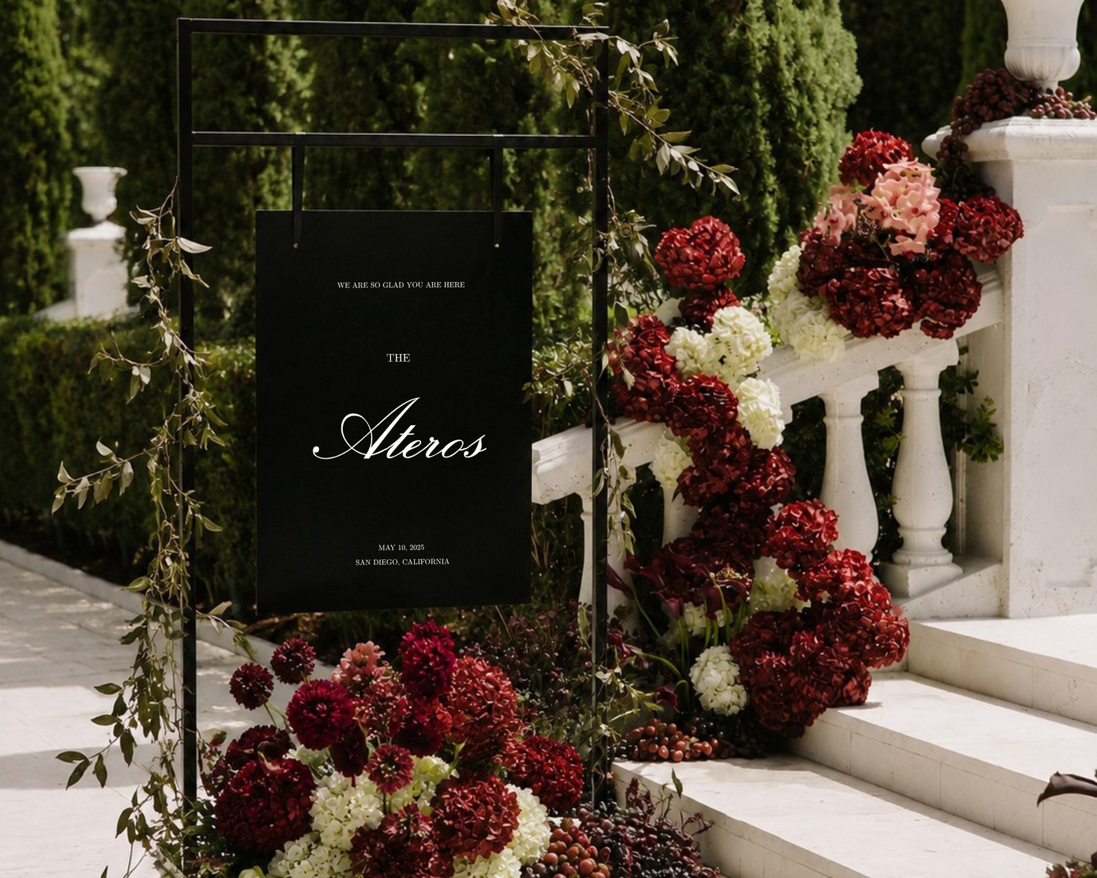 Wedding Welcome Signs 101: Sizes, Wording, and Placement