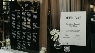 The Importance of Custom Wedding Signs in Your Big Day