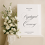 Unplugged Ceremony Sign II | Florence Collection | Wedding Signage