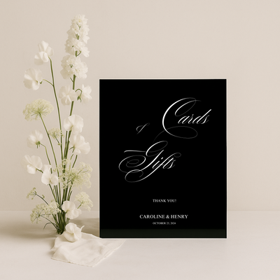 Cards & Gifts II | Florence Collection | Wedding Signage