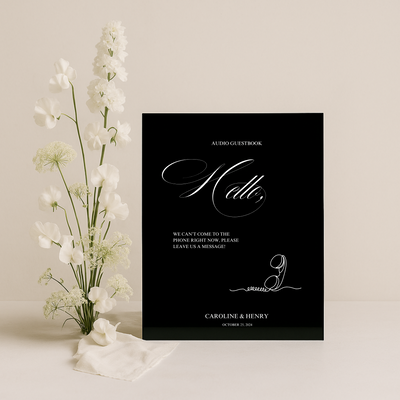 Guestbook Sign IV | Florence Collection | Wedding Signage