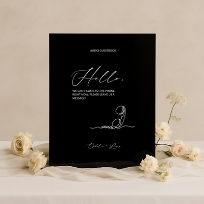 Guestbook Sign III | Aria Collection | Wedding Signage