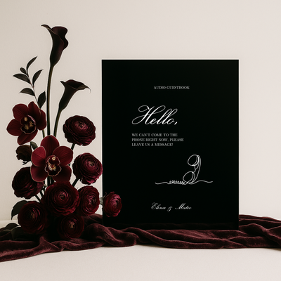Guestbook Sign III | Reina Collection | Wedding Signage