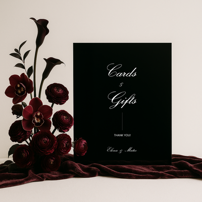 Cards & Gifts Sign I | Reina Collection | Wedding Signage