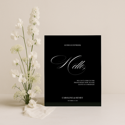Guestbook Sign III | Florence Collection | Wedding Signage