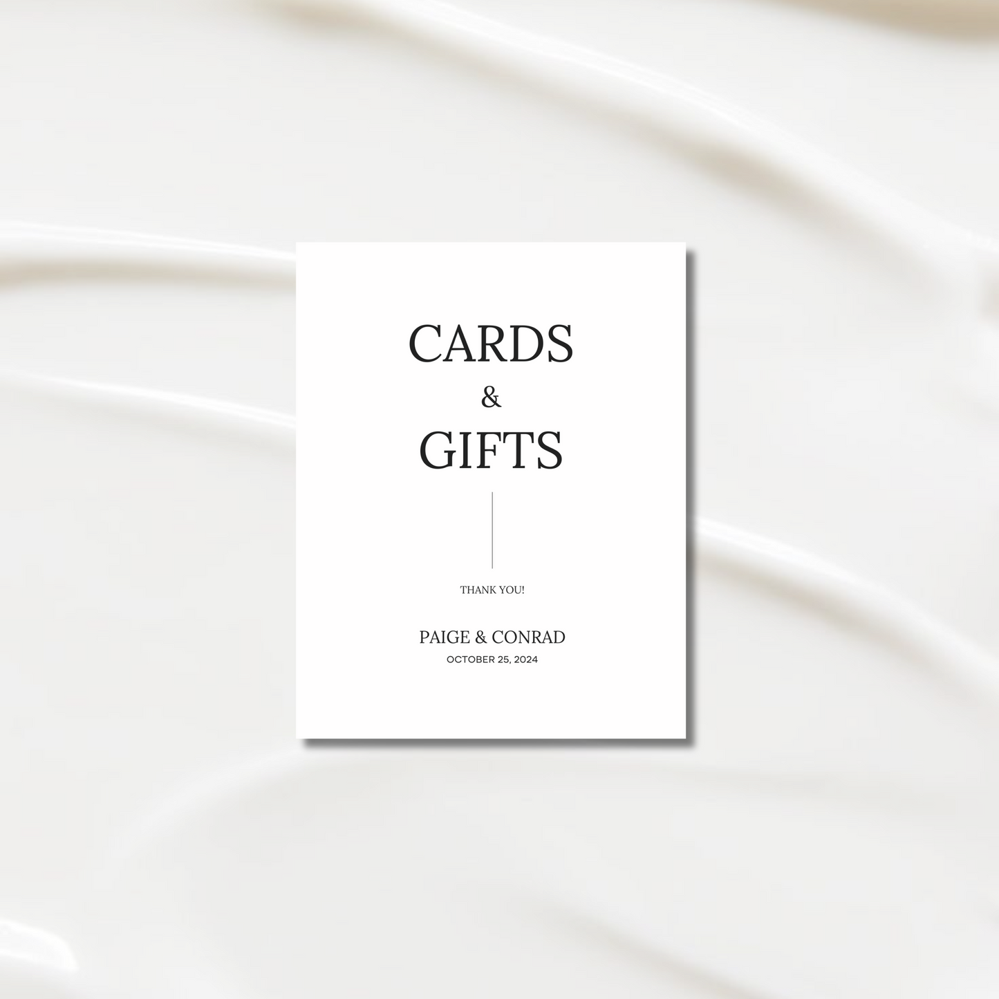 Cards & Gifts Sign I | Moda Collection | Wedding Signage