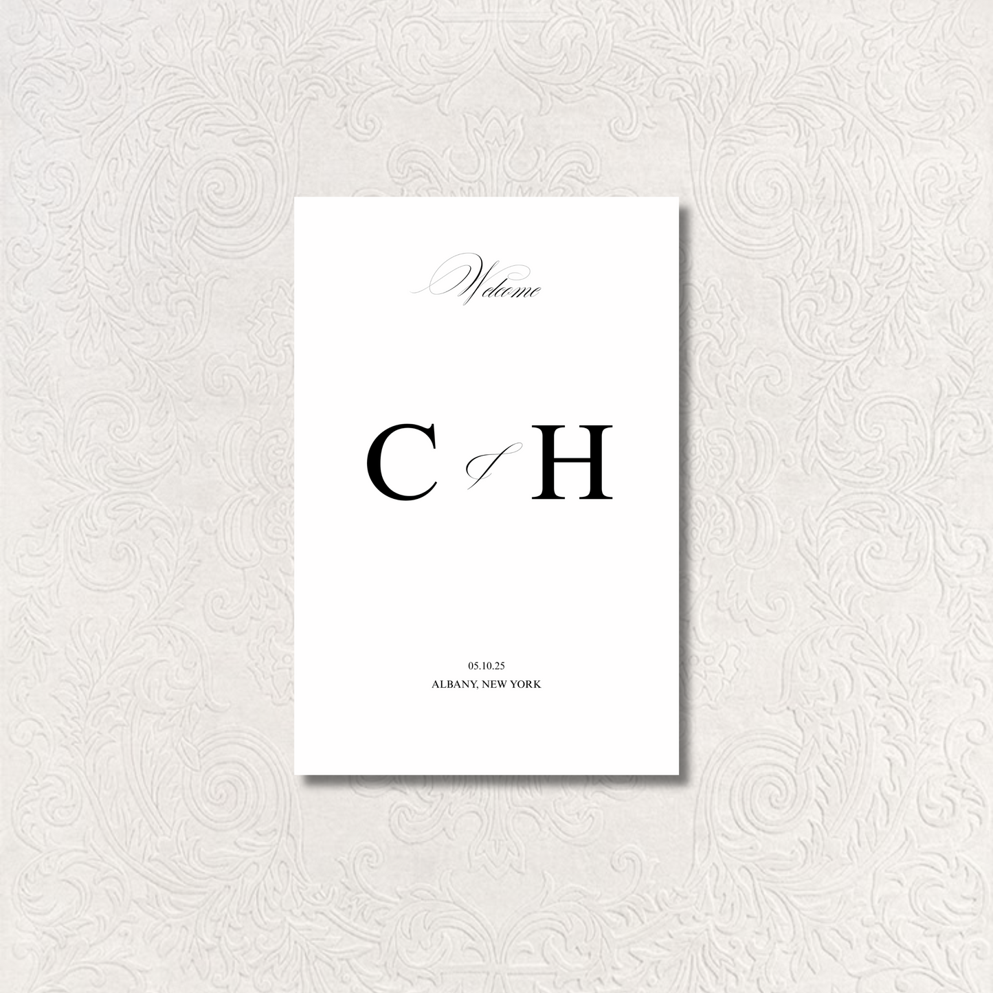 Welcome Sign III | Florence Collection | Wedding Signage
