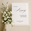 In Loving Memory Sign III | Florence Collection | Wedding Signage