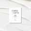 Cards & Gifts Sign III | Moda Collection | Wedding Signage