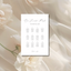 Seating Chart Sign I | Aria Collection | Wedding Signage