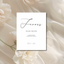 Favors Sign I | Aria Collection | Wedding Signage