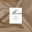 Menu Sign III | Reina Collection | Wedding Signage