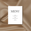 Menu Sign I | Reina Collection | Wedding Signage