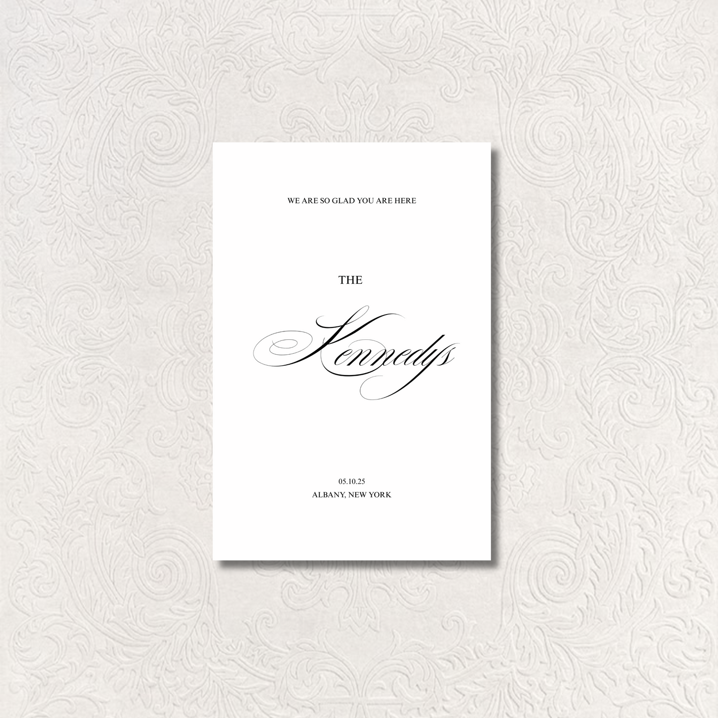 Welcome Sign IV | Florence Collection | Wedding Signage