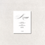 Menu Sign I | Florence Collection | Wedding Signage