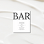Drinks & Bar Sign II | Moda Collection | Wedding Signage