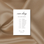 Schedule Sign I | Reina Collection | Wedding Signage