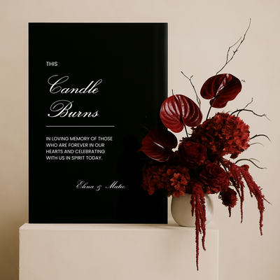 In Loving Memory IV | Reina Collection | Wedding Signage