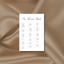 Seating Chart Sign II | Reina Collection | Wedding Signage