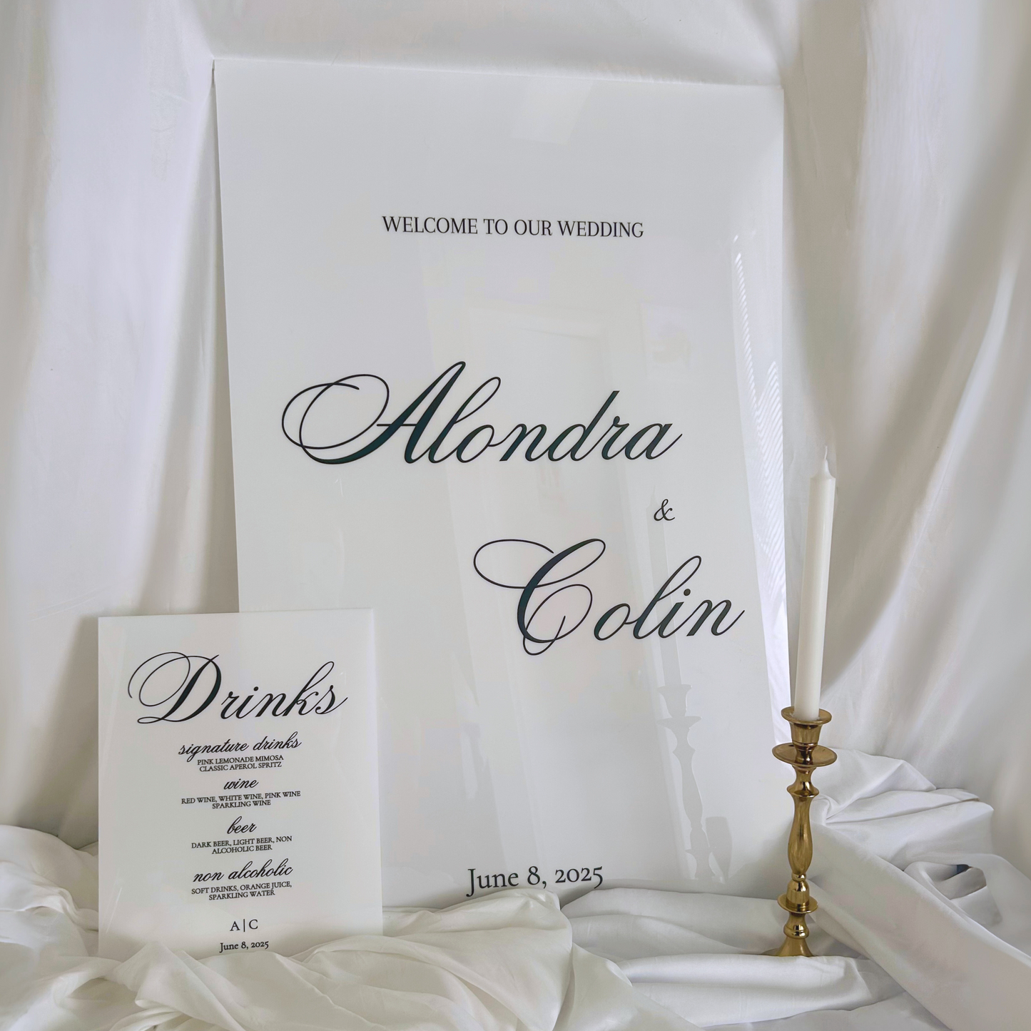 Wedding Signage Package Deposit (Full Payment Due Before Production)