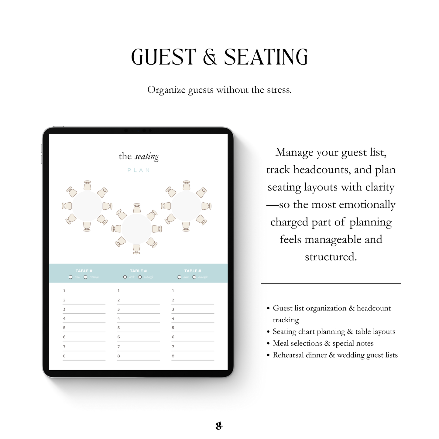 The Wedding Blueprint Planner