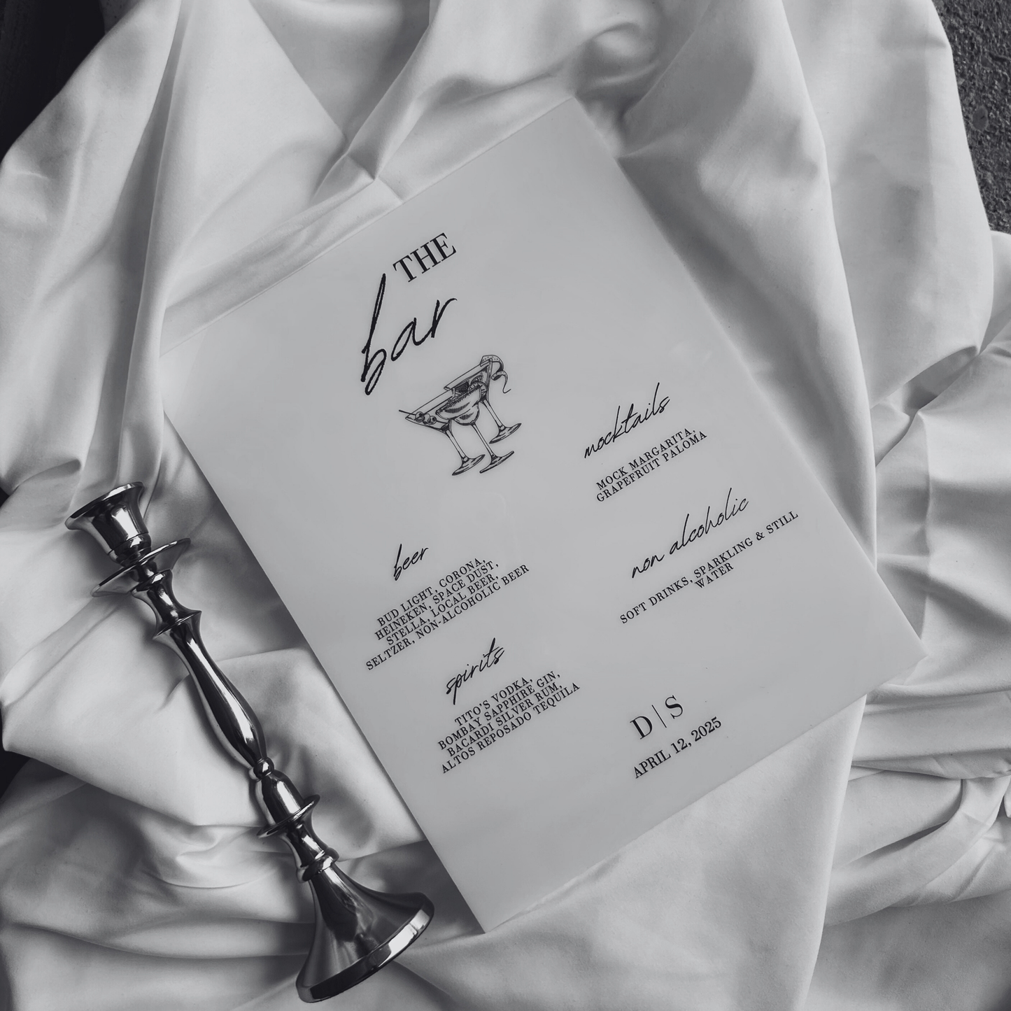 Wedding Signage Package Deposit (Full Payment Due Before Production)