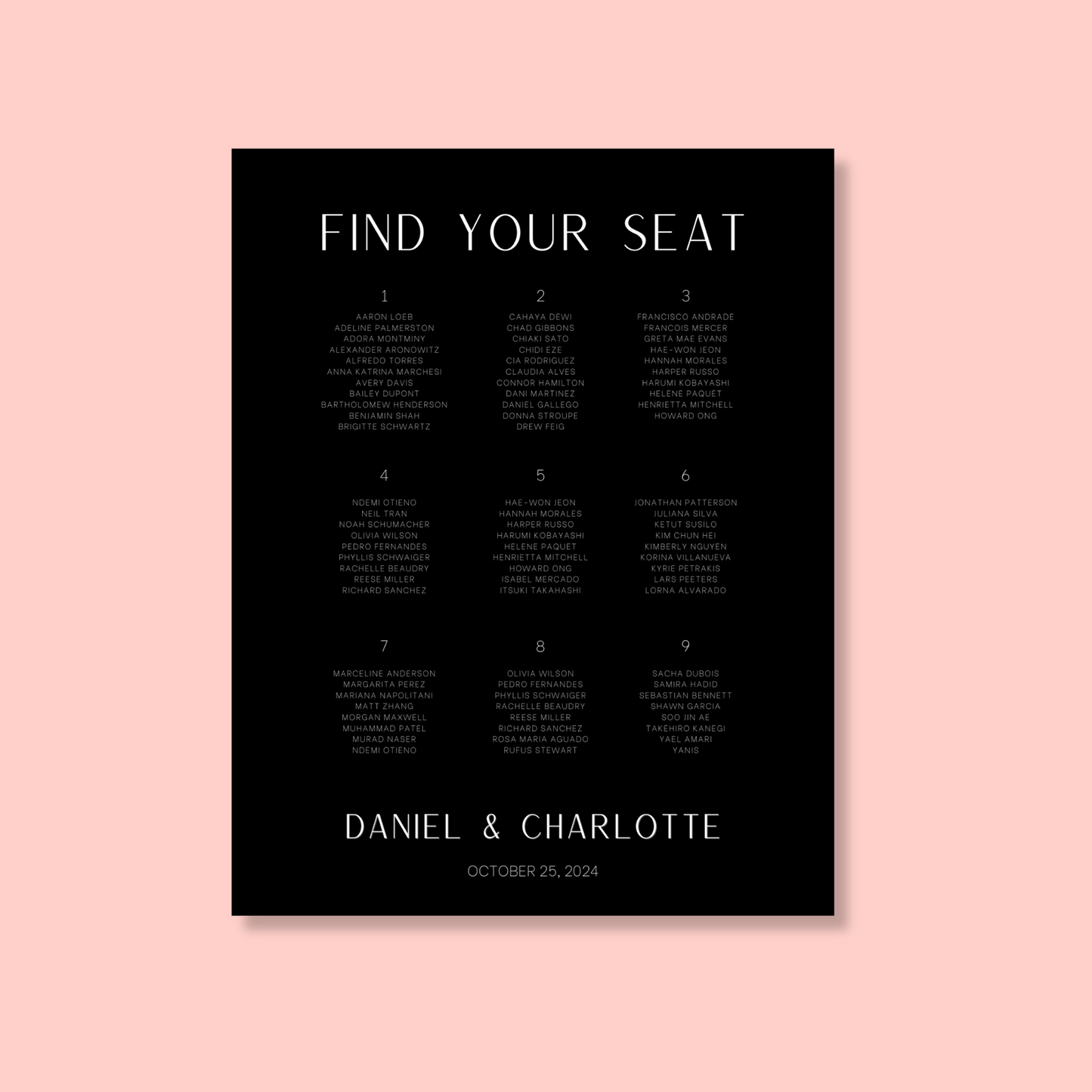 Versailles | Find Your Seat