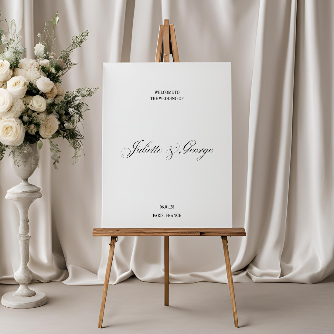 Juliette Welcome Sign