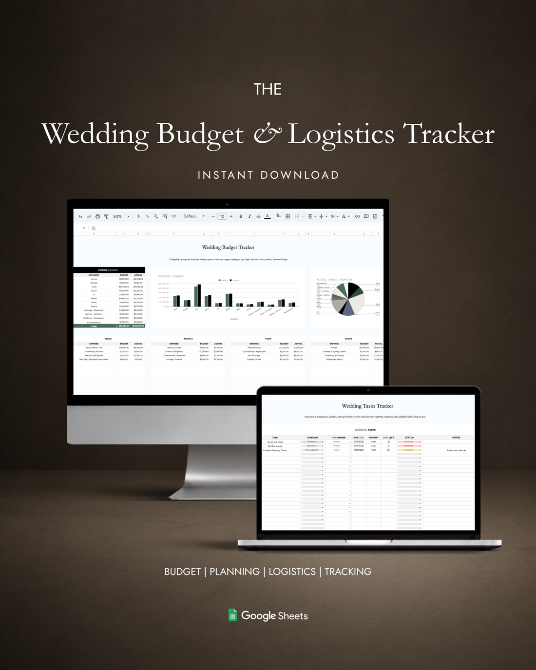 Wedding Budget Tracker