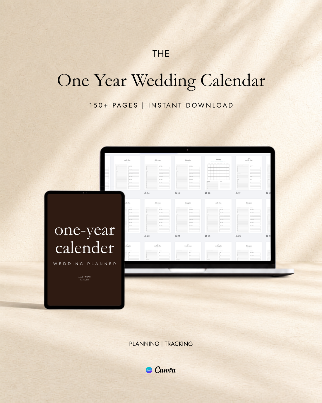 The One Year Wedding Calendar
