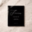 Aria Collection Acrylic Wedding Party Favors Sign