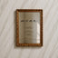 Aria Collection Decal Wedding Menu Sign
