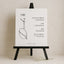 Aria Collection Gatorboard Wedding Bar & Drinks Sign