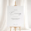 Aria Collection Gatorboard Wedding Unplugged Ceremony Sign