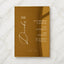 Aria Collection Gold Mirror Wedding Bar & Drinks Sign