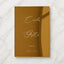 Aria Collection Gold Mirror Wedding Cards & Gifts Sign
