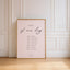 Aria Collection Poster Wedding Order of Events Sign
