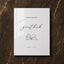 Aria Collection Acrylic Wedding Guestbook Sign
