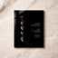 Aria Collection Acrylic Wedding Menu Sign