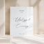 Aria Collection Acrylic Wedding Unplugged Ceremony Sign
