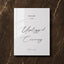 Aria Collection Acrylic Wedding Unplugged Ceremony Sign
