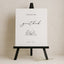 Aria Collection Gatorboard Wedding Guestbook Sign