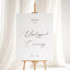 Aria Collection Gatorboard Wedding Unplugged Ceremony Sign